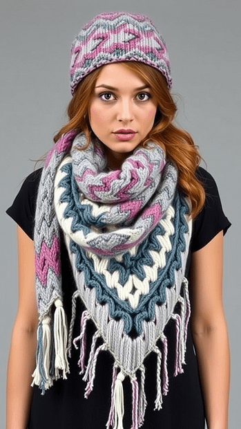 Boho Knit Scarf Pattern – urbanboholife.com
